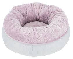 Trixie - Trixie junior bed - kör alakú párna (szürke/világos lila) kutyák részére (Ø40cm)