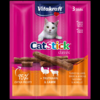 Vitakraft - Vitakraft Cat Stick Mini - jutalomfalat (pulyka
