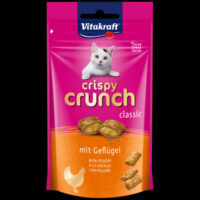 Vitakraft - Vitakraft Crispy Crunch - jutalomfalat (baromfi) macskák részére (60g)
