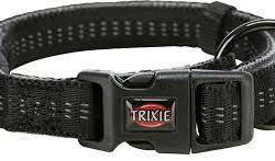 Trixie - Trixie Softline Elegance Collar - nyakörv (fekete/grafit) kutyák részére (XS-S) 25-35cm/15mm