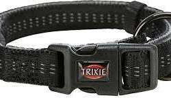Trixie - Trixie Softline Elegance Collar - nyakörv (fekete/grafit) kutyák részére (L-XL) 40-65cm/25mm