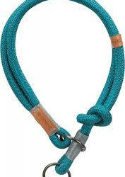 Trixie - Trixie Be Nordic Collar - nyakörv fonott kötélből (petrolkék/világos szürke) L (50cm/Ø13mm)