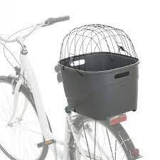 Trixie - Trixie Basket for Bicycle Carrier - szállítókosár kerékpárra (szürke) kisállatok részére (max:6kg) 36×47×46cm