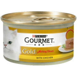 Mars-Nestlé - Gourmet Gold Melting Heart (csirke) nedvestáp - macskák részére (85g)