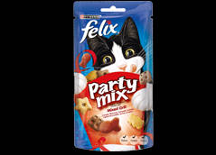 Mars-Nestlé - Felix Party Mix mixed grill (hús) jutalomfalat - macskák részére (60g)