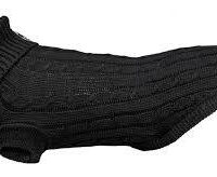 Trixie - Trixie Kenton Pullover - pulóver (fekete) kutyák részére (S) 36cm