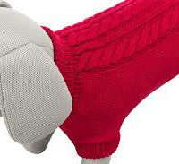 Trixie - Trixie Kenton Pullover - pulóver (piros) kutyák részére (S) 33cm