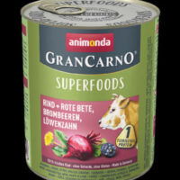 Animonda - Animonda GranCarno Adult (superfood) konzerv - Felnőtt kutyák részére