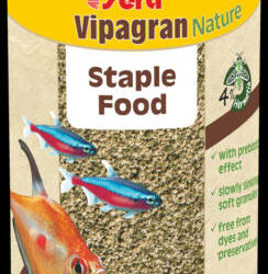 Sera - Sera  Nature Vipagran - granulátum táplálék díszhalak számára (250ml/80g)