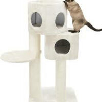 Trixie - Trixie Lauretta Scratching Post - kaparófa (krém) macskák részére (120cm)
