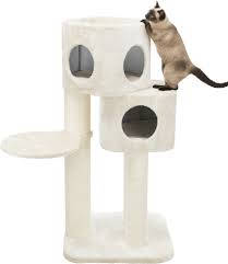 Trixie - Trixie Lauretta Scratching Post - kaparófa (krém) macskák részére (120cm)