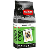 Alice - ALICE Prof.Dog 17kg Adult CROQ Beef & Rice (raklapos ár