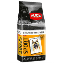 Alice - ALICE Prof.Dog 17kg Adult SPORT Chicken & Vegetables (raklapos ár