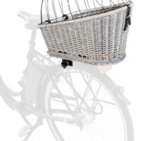 Trixie - Trixie Bicycle Basket for Bike Racks - kosár biciklire (szürke
