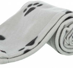 Trixie - Trixie Barney Blanket - takaró (fekete/világosszürke mintás) kutyák részére (150x100cm)