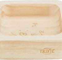 Trixie - Wooden Bowl - tál (kezeletlen fa) rágcsálók részére (190ml