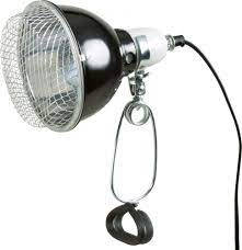 Trixie - Trixie Reflector Clamp Lamp - rácsos lámpatest terráriumhoz  (ø14×19cm) 150W