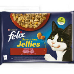Mars-Nestlé - Felix Sensations Jellies (házias válogatás - aszpikban) 4x85g