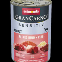 Animonda - Animonda GranCarno Adult Sensitive (pure beef +rice) konzerv - Felnőtt kutyák részére