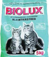 - Biolux - zeolit alapú csomósodó macskaalom (5kg)