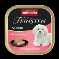 Animonda - Animonda Vom Feinsten Senior (pulykaszív) alutálkás - Idős kutyák részére (150g)