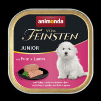 Animonda - an.feinst.150g  - Animonda Vom Feinsten Junior (pulyka+bárány) alutálkás - Kölyök kutyák részére (150g)