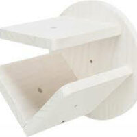 Trixie - Kifutó termék:Trixie wall element II. - falraszerelhető ülőrész (fehér mázas) macskák részére (19x16cm)