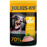 JULIUS-K9 PETFOOD - Julius-K9 Dog Adult Beef - nedveseledel (csirke) felnőtt kutyák részére (125g)