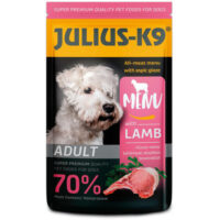 JULIUS-K9 PETFOOD - Julius-K9 Dog Adult Beef - nedveseledel (bárány) felnőtt kutyák részére (125g)