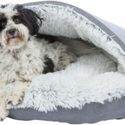 Trixie - Trixie Harvey cuddly cave - bújó (szürke/fekete-fehér) kutyák részére (55cm)