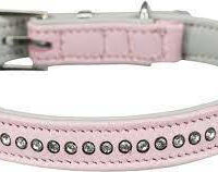Trixie - Trixie Collar with Rhinestones - nyakörv strasszokkal (pink) kutyák részére (XS-S) 20-24cm/12mm