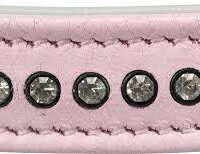 Trixie - Trixie Collar with Rhinestones - nyakörv strasszokkal (pink) kutyák részére (S) 23-28cm/15mm