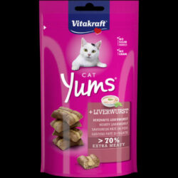 Vitakraft - Vitakraft Cat Yums Snack - puha jutalomfalat (májjal) macskák részére (40g)