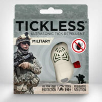 - TICKLESS Military - ultrahangos kullancsriasztó készülék rendvédelmi szervezetek számára (bézs)