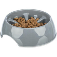 Trixie - Trixie Slow Feeding Plastic Bowl - evést lassító tál (vegyes színekben) kutyák részére (1