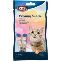 Trixie - Trixie Creamy Snack with shrimp - jutalomfalat (garnélarák) macskák részére (5×14g)