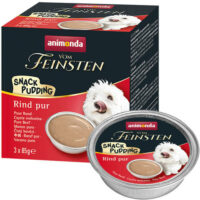 Animonda - Animonda Vom Feinsten Snack Pudding (marhás puding) alutálkás - Felnőtt kutyák részére (3x85g)