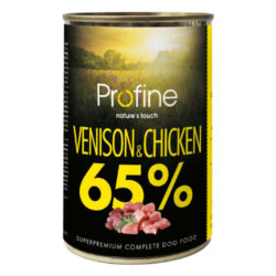 Profine - Profine Pure Meat Venison&Chicken - nedves eledel (vadhús