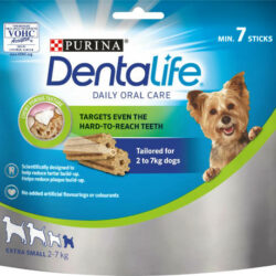 Mars-Nestlé - Purina Dentalife Extra Small (2-5kg) - jutalomfalat (csirke) kutyák részére (7db/69g)
