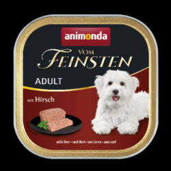 Animonda - Animonda Vom Feinsten Adult (szarvas) alutálkás - Felnőtt kutyák részére (150g)