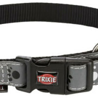 Trixie - Trixie Silver Reflect nyakörv - fényvisszaverős (S-M) 30-45cm/15mm