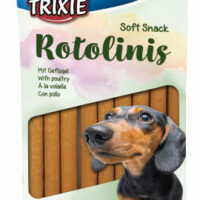 Trixie - Trixie Soft Snack Rotolinis - jutalomfalat (szárnyas) kutyák részére (12cm/120g)