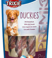 Trixie - Trixie 31538 Premio Duckies - jutalomfalat (kacsahús) kutyák részére (100g)