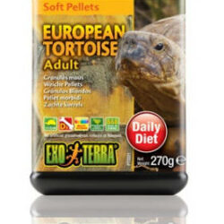 Hagen - Exo-Terra Soft Pellets European Tortoise Adult - Pellet eleség európai teknős részére (270g)