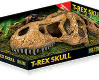 Hagen - Exo-Terra T-Rex Skull - T-Rex koponya formájú búvóhely hüllők részére (11x23x8cm)