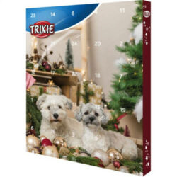 Trixie - Trixie Xmas Advent Calendar for Dogs - jutalomfalat (több féle) kutyák részére (24x8g)