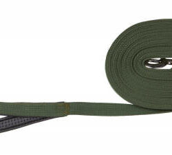 Trixie - Trixie Tracking Leash - nyomkövető póráz (sötétzöld) 15m/Ø20mm