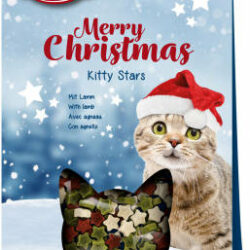 Trixie - Trixie Christmas Kitty Stars - jutalomfalat (bárányos) macskák részére (140g)