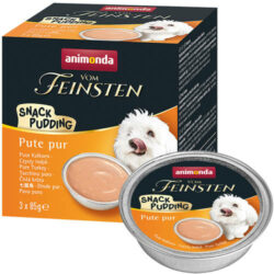 Animonda - Animonda Vom Feinsten Gourmet (pulykás puding) alutálkás - Felnőtt kutyák részére (3x85g)