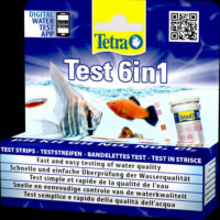 Tetra - Tetra Test 6 in 1 - vízminőség teszt akváriumokhoz (10csík)